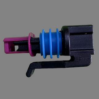 2 pin Delco style connector suits GM coolant temp sensors