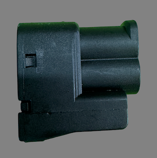 2 pin Denso style connector suits some Mazda and Toyota ignition coils and FG Falcon air con compressor