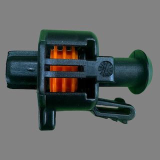 2 pin Bosch style connector suits some Holden alternators, coolant temp sensors and knock sensors and some diesel injectors