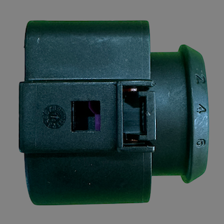6 pin Bosch style connector suits LS 4.2 wideband O2 sensor
