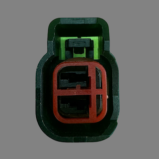 2 pin USCAR style connector suits some injectors