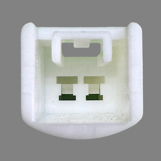 2 pin female connector suits some Toyota cigarette lighter sockets