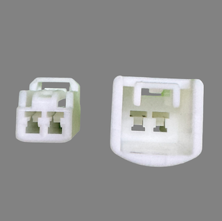 2 pin male and female connector set suits some Toyota cigarette lighter sockets