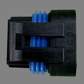 5 pin Delphi style connector suits IGN-1A smart coils