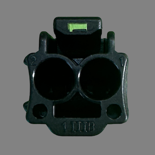 2 pin Sumitomo style connector suits some Toyota fuel filter water level sensors