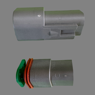 3 pin Deutsch style DT connector set