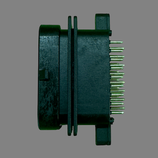 34 pin AMP style "key 1" male connector