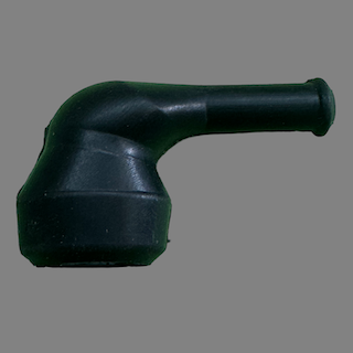 90 degree rubber boot to suit 2 pin Bosch style connectors 5 pack