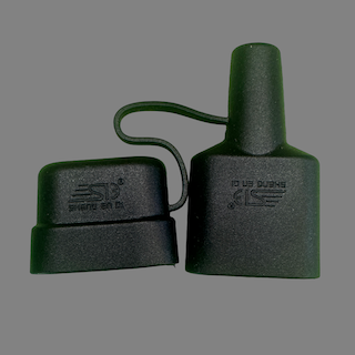 Black rubber cover suits 50a Anderson connectors