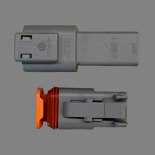 2 pin Deutsch style DT connector set