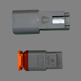 2 pin Deutsch style DT connector set