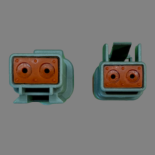 2 pin Deutsch style DT connector set