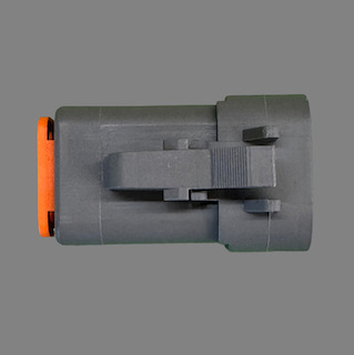 4 pin Deutsch style DTP male connector