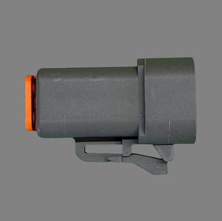 4 pin Deutsch style DTP male connector