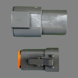4 pin Deutsch style DTP connector set