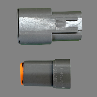 4 pin Deutsch style DTP connector set