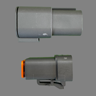 4 pin Deutsch style DTP connector set