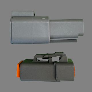 2 pin Deutsch style DTP connector set