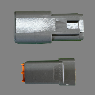 2 pin Deutsch style DTP connector set