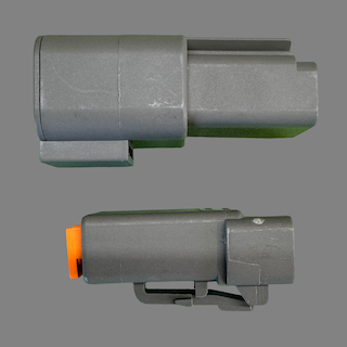2 pin Deutsch style DTP connector set
