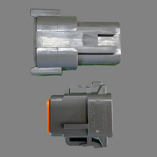 8 pin Deutsch style DTM connector set