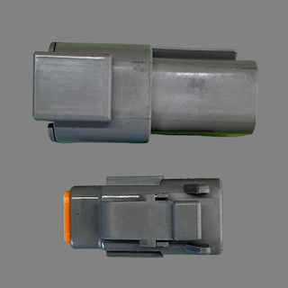 8 pin Deutsch style DTM connector set