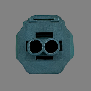 2 pin TE connectivity style connector suits Ford Barra oil temperature sensors