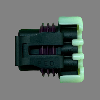 3 pin Delphi style connector suits GM LS crankshaft, camshaft and MAP sensors