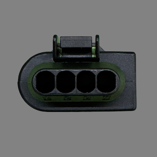 4 pin Bosch style connector suits some BMW active steering, Porsche coils and water pumps