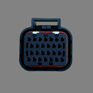 26 pin AMP style "key 3" connector