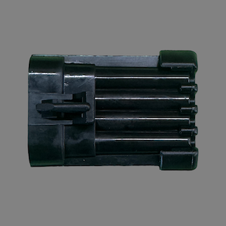4 pin Delphi style male connector suits some Holden and GM LS1 O2 sensors and LS1 coil plugs
