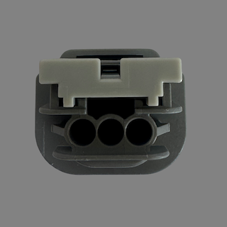 3 pin Delphi style right key female connector