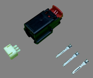 3 pin Molex style connector suits Alloytec crankshaft position sensor and some PDC sensors