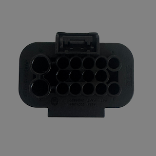 16 pin TE Connectivity style female connector