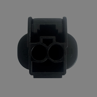 2 pin KUM KET Korea Electric Terminal style female connector