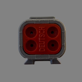 4 pin Deutsch style DTM female connector