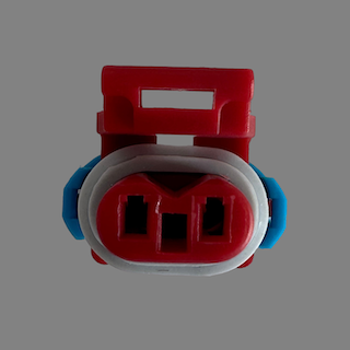 2 pin Delphi style female connector