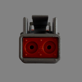 2 pin Deutsch style DT female connector
