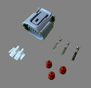 3 pin Denso style alternator connector suits Landcruiser alternators