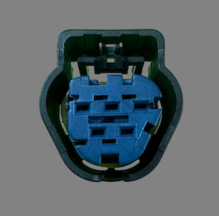 5 pin Bosch style connector suits combined Bosch pressure and temperature sensors and some Range Rover MAF sensors