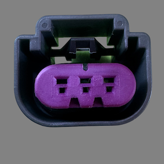 3 pin Delphi style connector suits Continental flex fuel sensors
