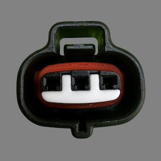 3 pin Denso style connector suits some Toyota MAP sensors, Cummins DPF sensor, Suzuki APS sensor