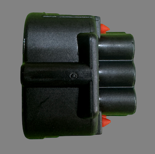 3 pin Denso style connector suits some Toyota MAP sensors, Cummins DPF sensor, Suzuki APS sensor