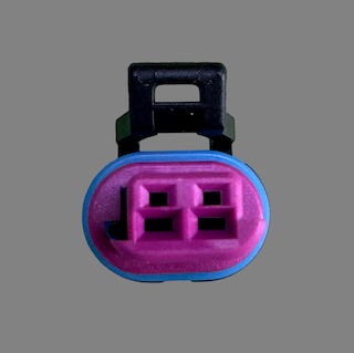2 pin Delco style connector suits GM coolant temp sensors