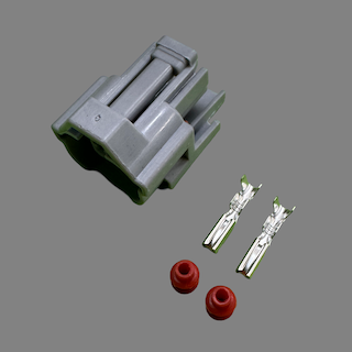 2 pin Denso style high guide connector suits some injectors