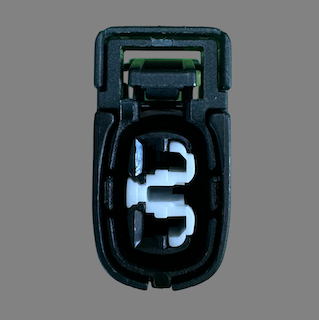 2 pin Denso style connector suits some Mazda and Toyota ignition coils and FG Falcon air con compressor