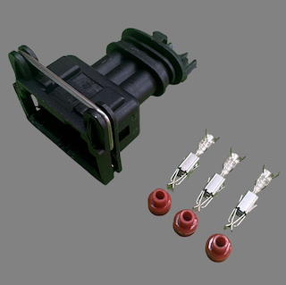 3 pin Bosch style connector suits some TPS sensors and Igniters