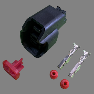2 pin USCAR style connector suits some injectors