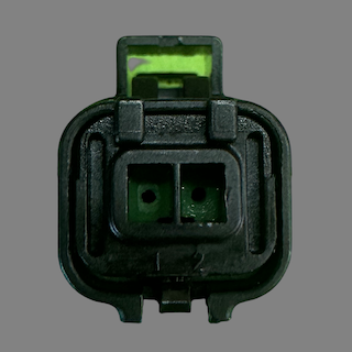 2 pin Delphi style connector suits some Mini VCT actuators