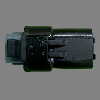 2 pin Delphi style connector suits some Mini, Ford, Fiat, Peugeot, Rangerover and Volvo oil pressure switches